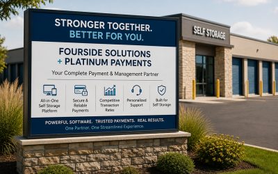 Why Fourside Solutions + Platinum Payments Is a Smarter Payment Processing Partnership for Self-Storage Operators